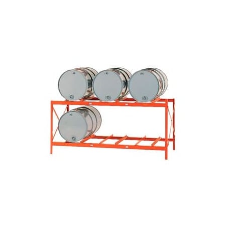 Modern Equipment Meco Drum Storage Rack - 6 Drum Storage - DR6-2H